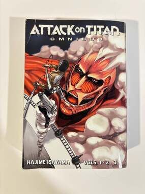 Attack on Titan Omnibus 1 (Vols. 1-3) by Hajime Isayama